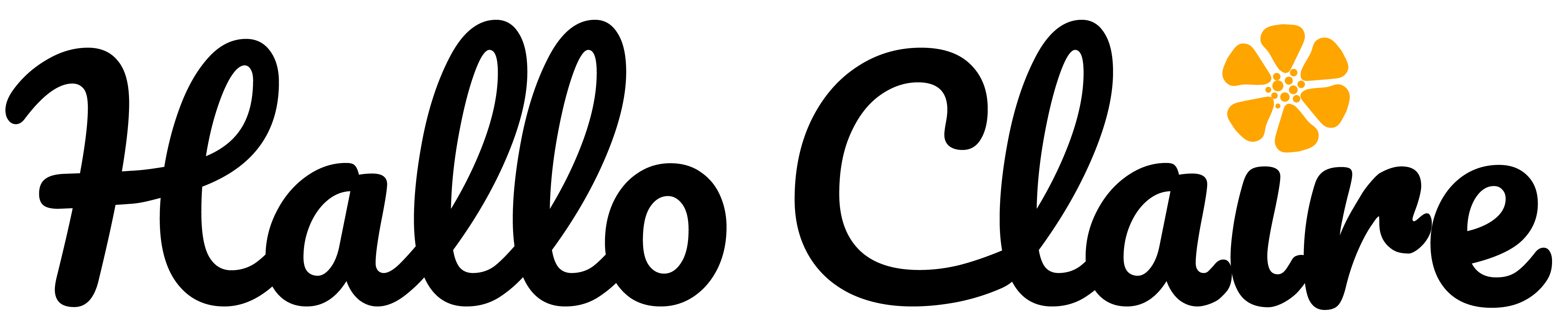 Hallo Claire Logo