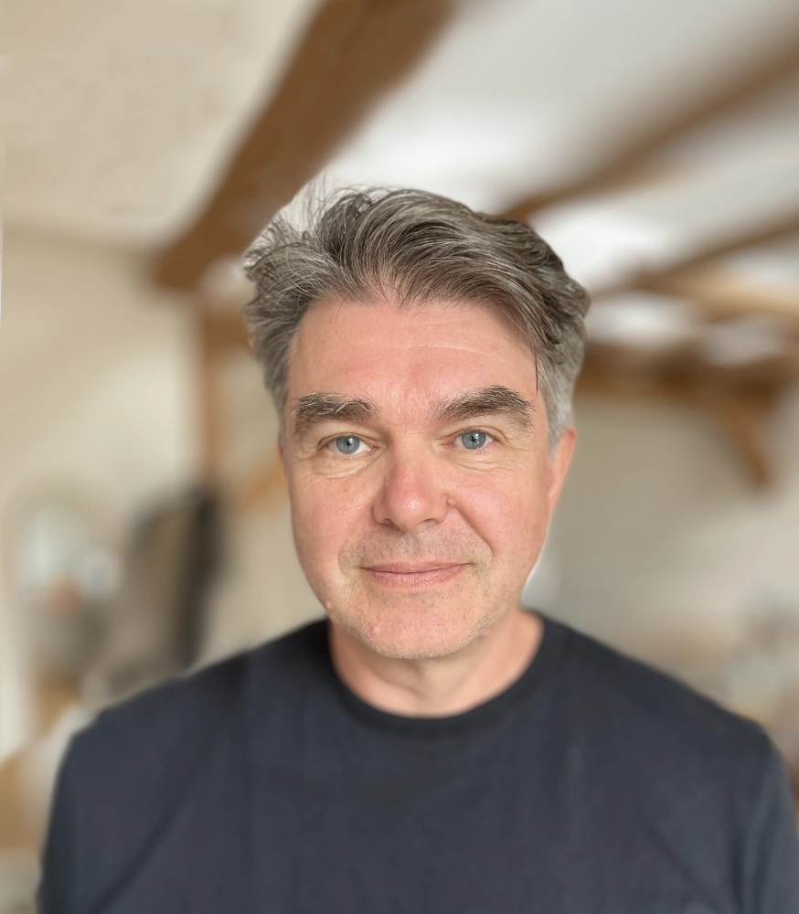 Klaas Krüger im Gespräch mit Pflegeteam